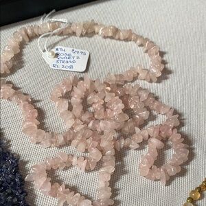 Rose Quartz Beaded Necklace